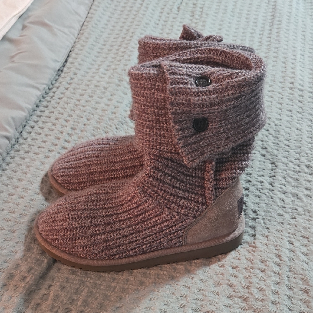 UGG Cable Knit Boots